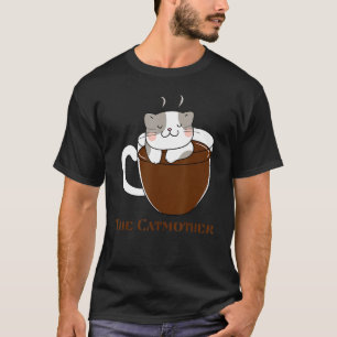 Cat Mama The Catmother Crazy Coffee Cat Mutter Kit T-Shirt