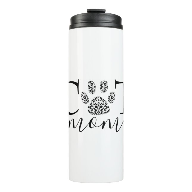 Cat Mama Thermosbecher (Vorderseite)