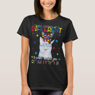 Cat Mama, was Sie zu einem anderen Autismus Kinder T-Shirt