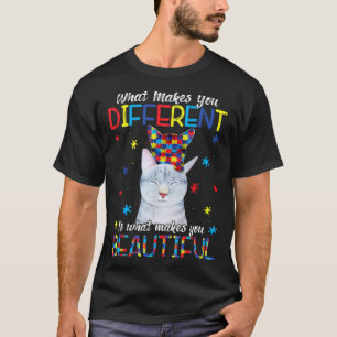 Cat Mama, was Sie zu einem anderen Autismus Kinder T-Shirt