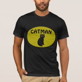 CAT MAN (Cat Vater) T - Shirt von Männern