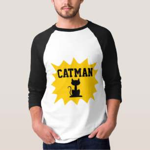 CAT MAN CATMAN T-Shirts Rétro