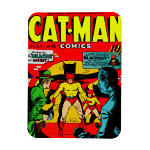Cat-Man Comic Magnet