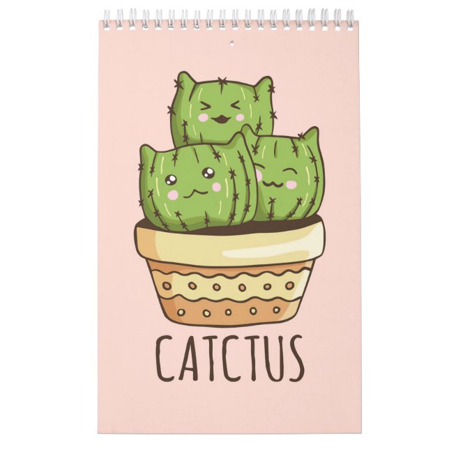 Cat Meets Cactus Kalender (Titelbild)