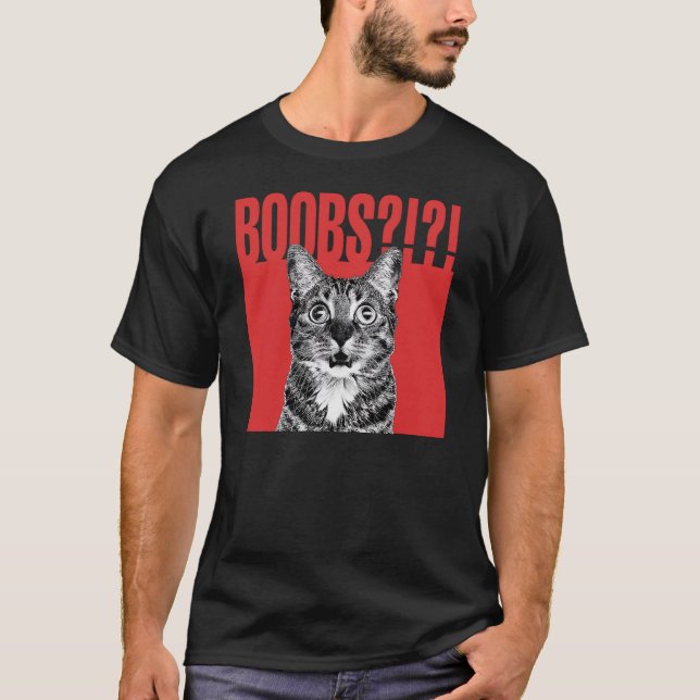 Cat meme T-Shirt (Vorderseite)