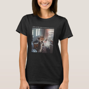 Cat Meme Tshirt Albern Cat Funny Kitty Meow Hiss K