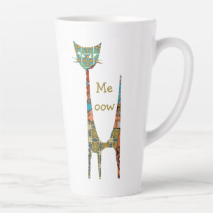 Cat Meoow Latte Mug