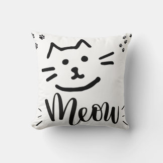 Cat Meow Kissen Case Design