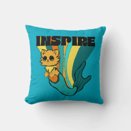 Cat Mermaid ASL Inspiriere Spiral Foto Notebook Kissen