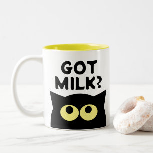 Cat Milk? lustiges Cat Mem Kaffeekaffee Tasse Gesc