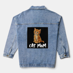 CAT MOM CUT GINGER Denim Jean Veste