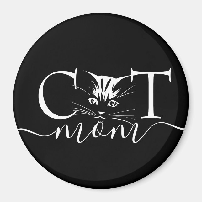 Cat Mom Magnet (Vorne)