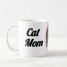 Cat Mom Mug | Cute Cat Lover Gift with Hand Pettin