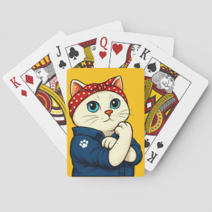 Cat Mom Muttertag Spielkarten