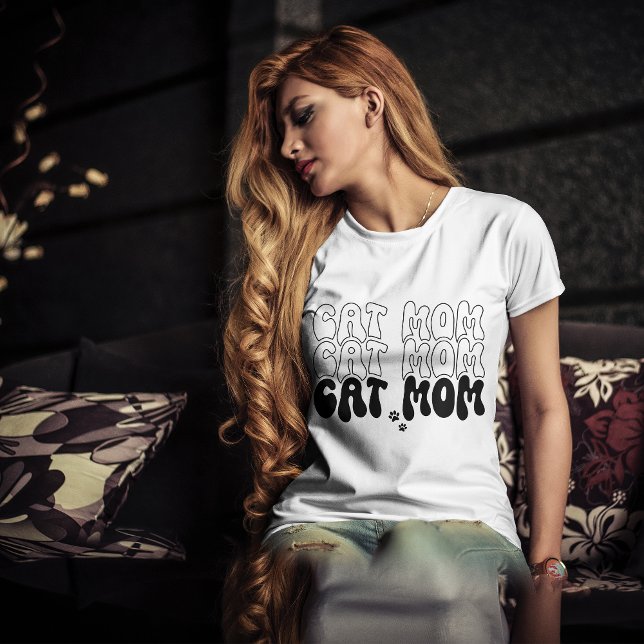 Cat Mom T-Shirt (Von Creator hochgeladen)