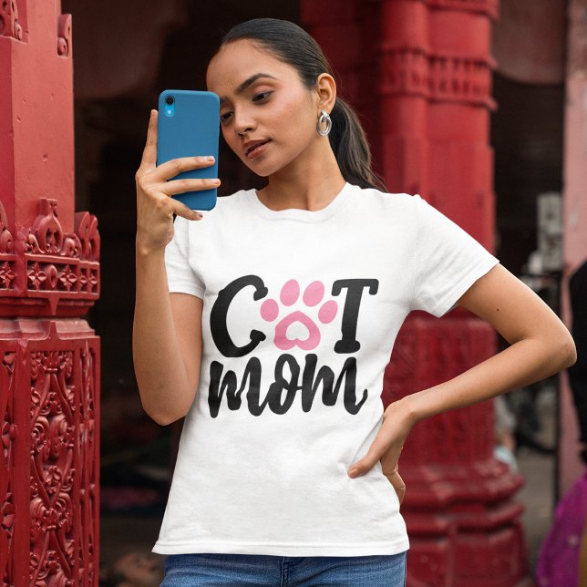 Cat Mom T-Shirt (Von Creator hochgeladen)