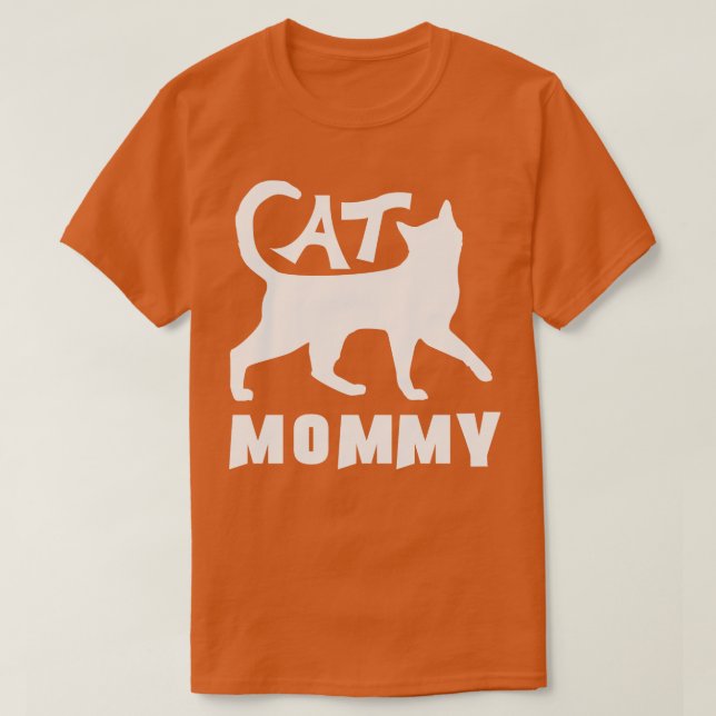 Cat Mommy T-Shirt (Design vorne)