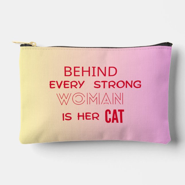 Cat mom's zubehörtasche (Vorderseite)