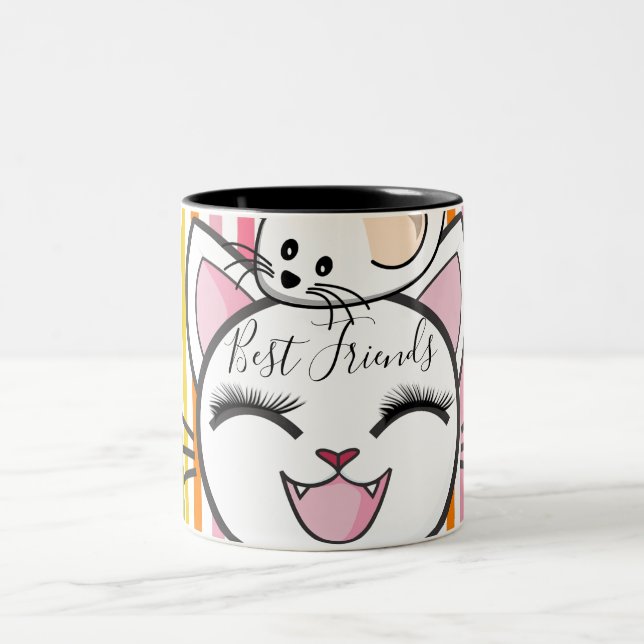 Cat Mouse Best Friends Tasse (Mittel)