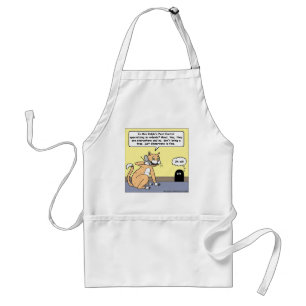 Cat & Mouse Dinnerware Funny Cartoon Geschenke & T Schürze