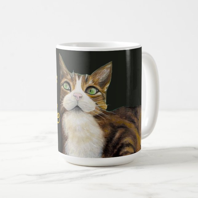 Cat mug catitude it's a lifestyle (Devant droit)