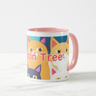 cat mug tasse