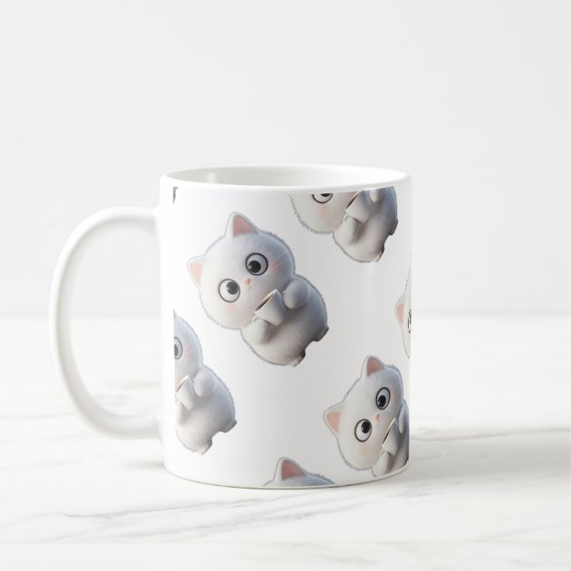 cat Mugs & Cups (Gauche)