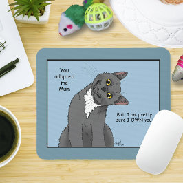 Cat Mum Adoption Mutter Daten Mousepad
