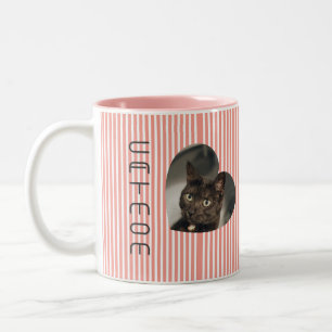 Cat Mum deux photo Mug