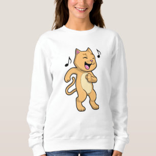 Cat Music Dance Sweatshirt