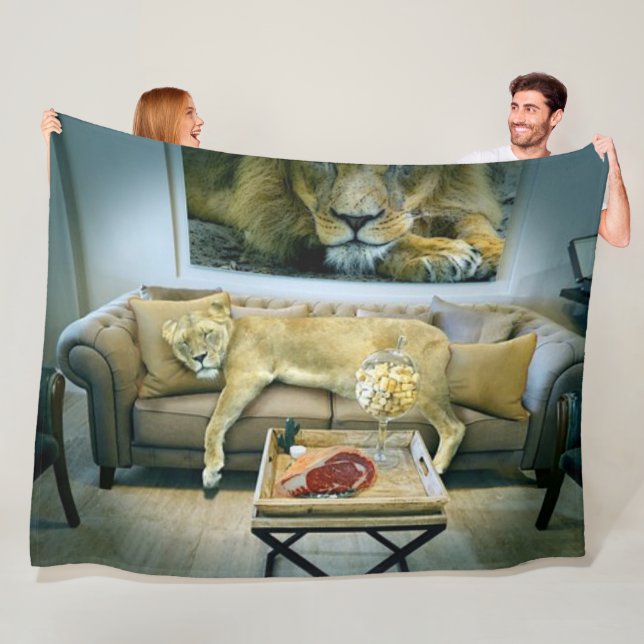 CAT-NICKERCHEN FLEECEDECKE (Beispiel)