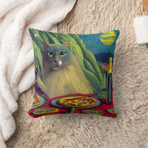 Cat Nip Pizza- Kissen