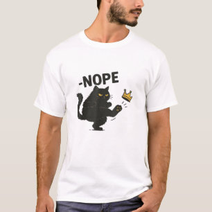 Cat No Kings In America T-Shirt