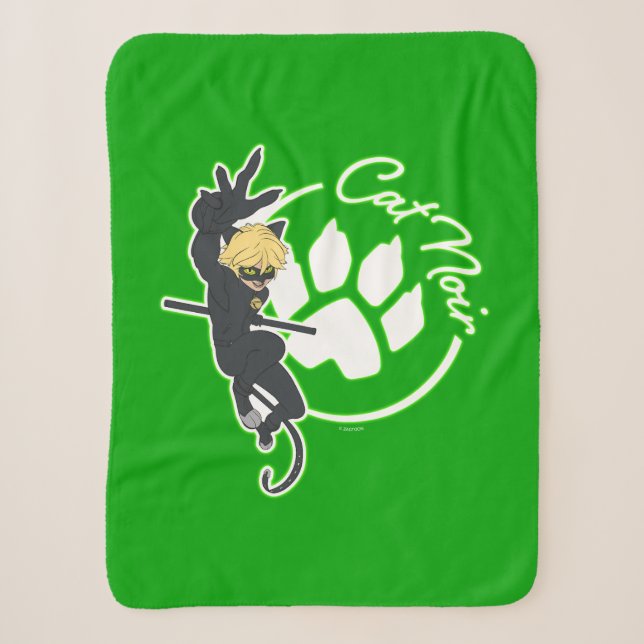 Cat Noir Abzeichen Sherpadecke (Vorderseite)