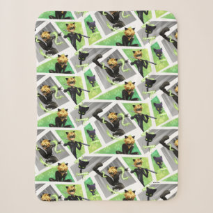 Cat Noir & Plagg Muster Sherpadecke