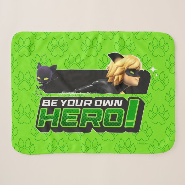 Cat Noir | Seid euer eigener Held Sherpadecke (Vorderseite (Horizontal))