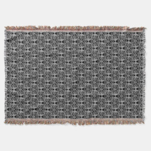 Cat noir visage Damas Patte couverture