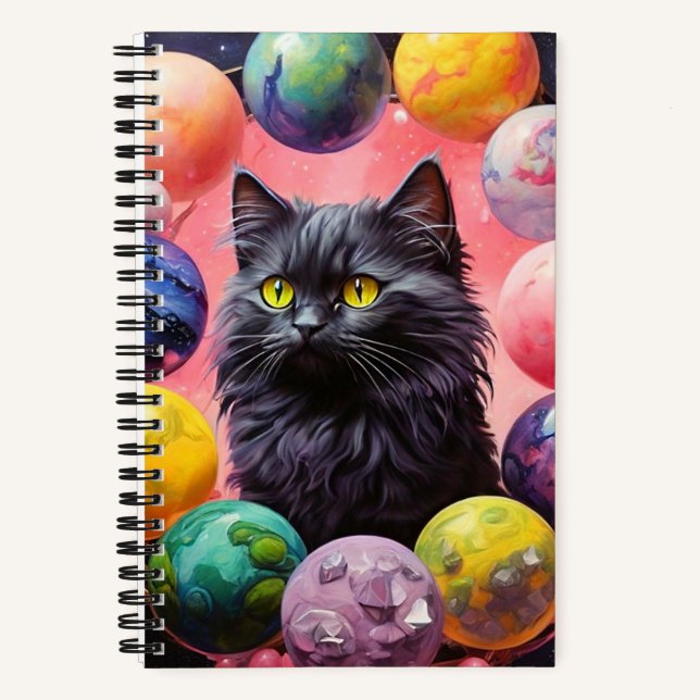 Cat Notebook for Cat Lovers  Notizbuch (Vorderseite)