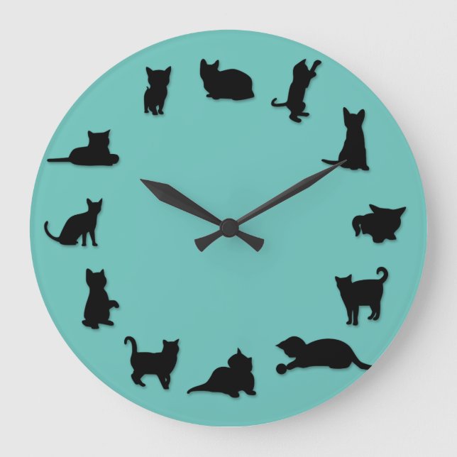 Cat O'Clock Uhr (Vorderseite)