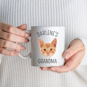 Cat Oma Kaffee Tasse Personalisiert Katzenvorname