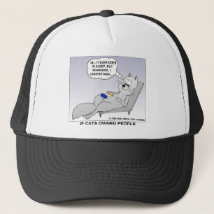 Cat Owner Funny Giebt T-Shirts & Sammlerstücke Truckerkappe