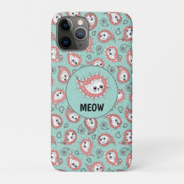 Cat Paisley - Korallen und Minze Case-Mate iPhone Hülle