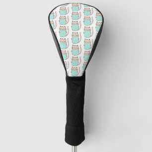 Cat Pattern Golf Headcover