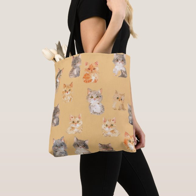 Cat Pattern Tasche (Von Nahem)