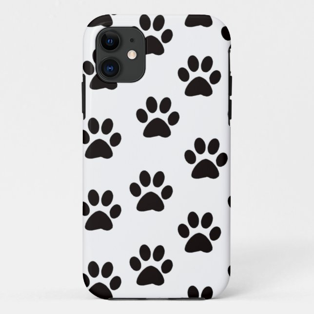Cat Paw Prints iPhone 5 Fall Case-Mate iPhone Hülle (Rückseite)