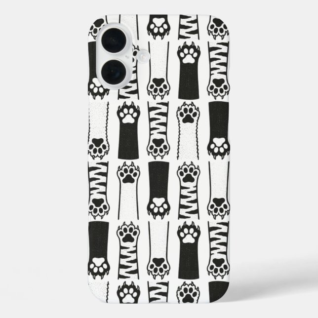 Cat Paws iPhone 16 Plus Hülle (Rückseite)