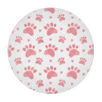 Cat Paws Watercolor-Muster