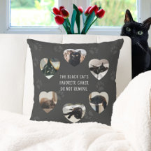 Cat Pet Foto Collage Heftrahmen Kopfkissen