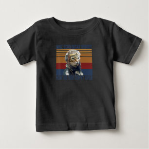 Cat Pilot Mike Echo Oscar Whisky Kostümgeschenk Baby T-shirt