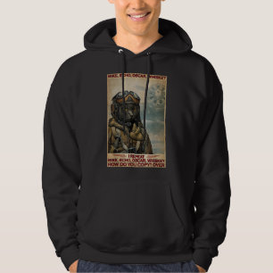 Cat Pilot Mike Echo Oscar Whisky Wie geht es Ihnen Hoodie